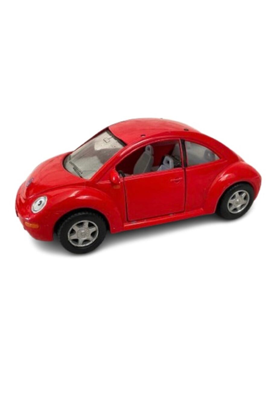 KINSMART Volkswagen New Beetle Diecast Model Car Red Pull Back 5"